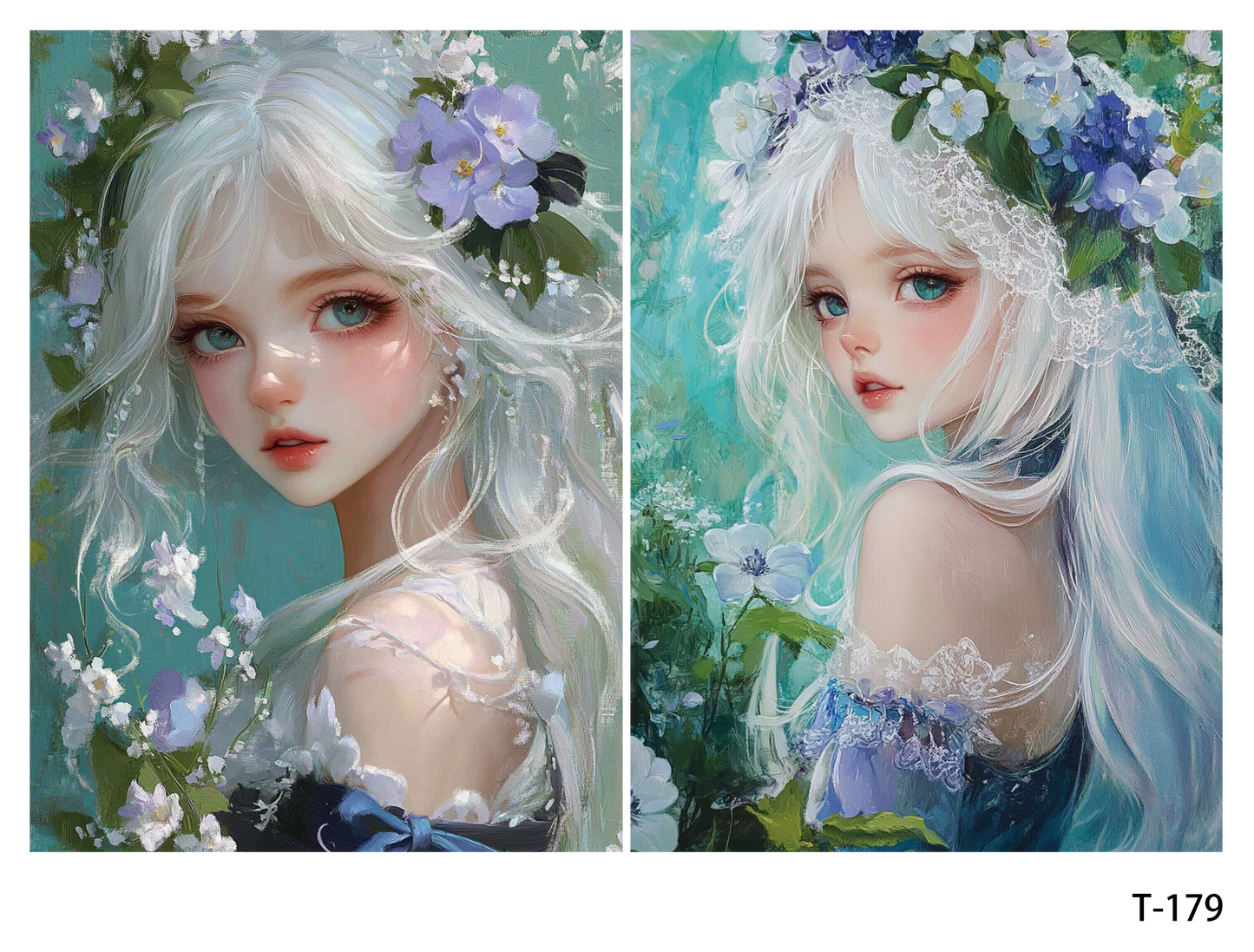 T171-T180 3D pre-cut embossed sticker 1pcs(4.92*3.74 inch) T179