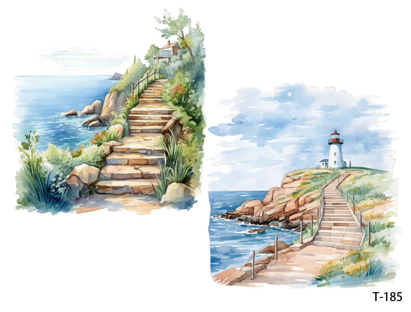 T181-T190 3D pre-cut embossed sticker 1pcs(4.92*3.74 inch) T185