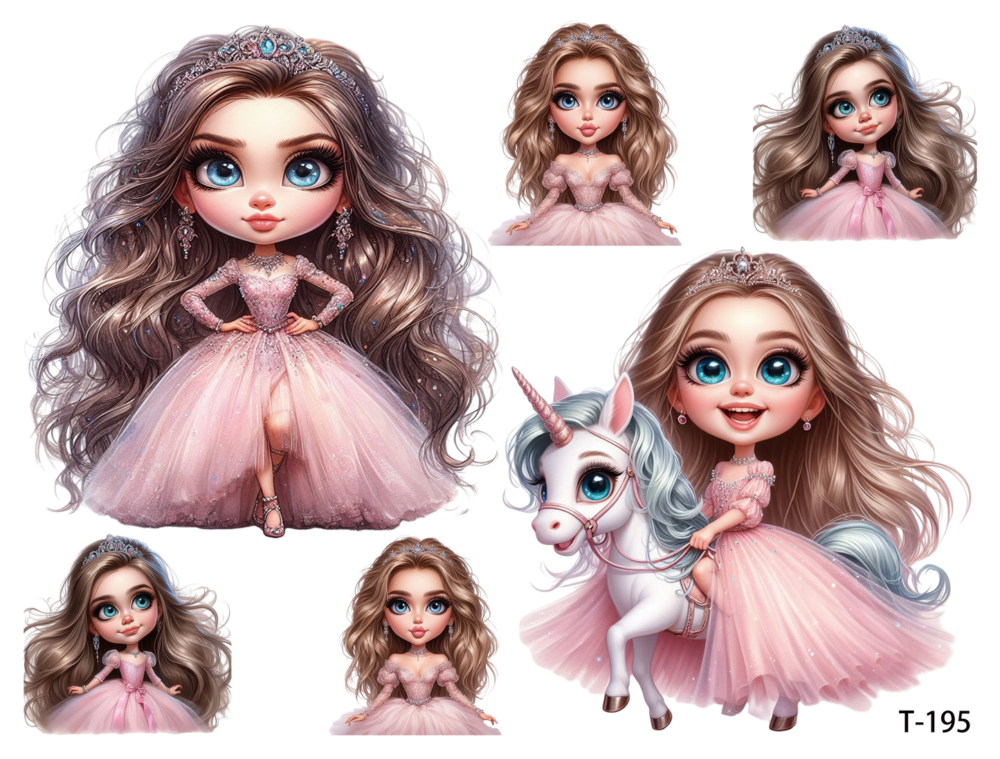 T191-T200 3D pre-cut embossed sticker 1pcs(4.92*3.74 inch) T195