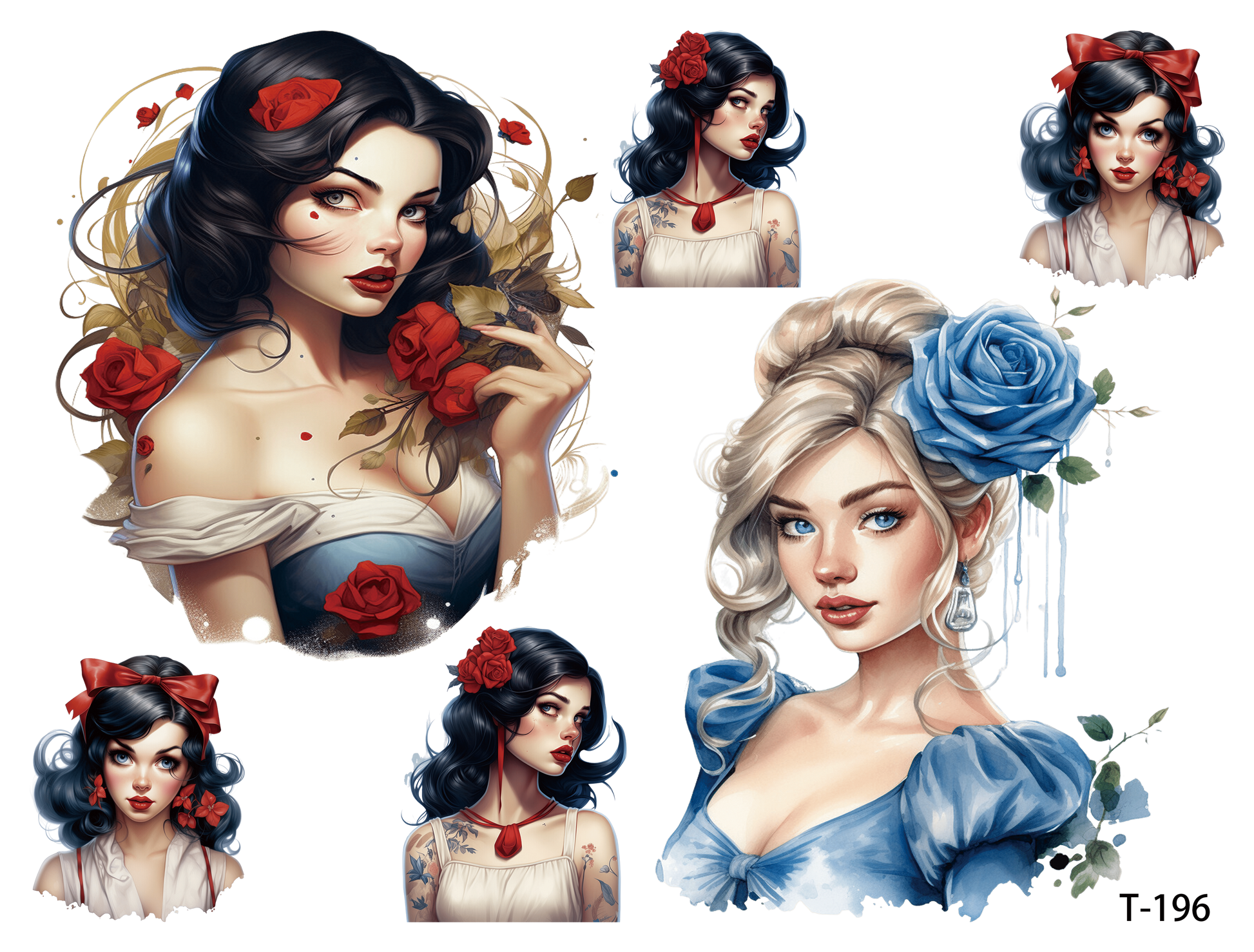 T191-T200 3D pre-cut embossed sticker 1pcs(4.92*3.74 inch) T196
