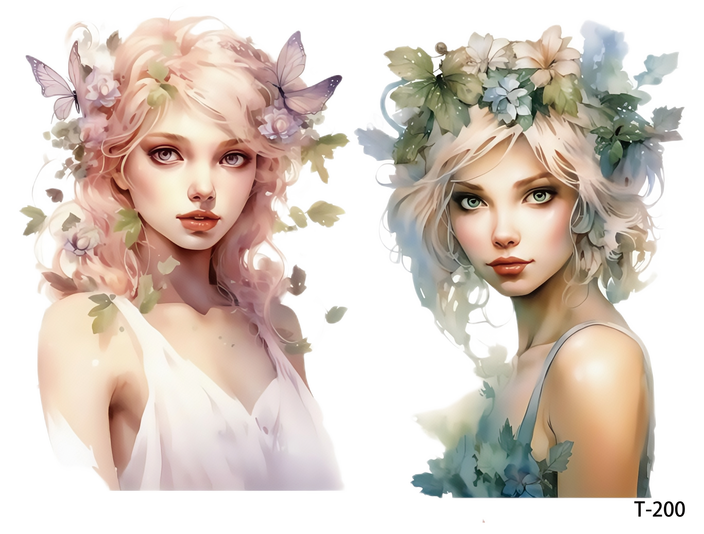 T191-T200 3D pre-cut embossed sticker 1pcs(4.92*3.74 inch) T200