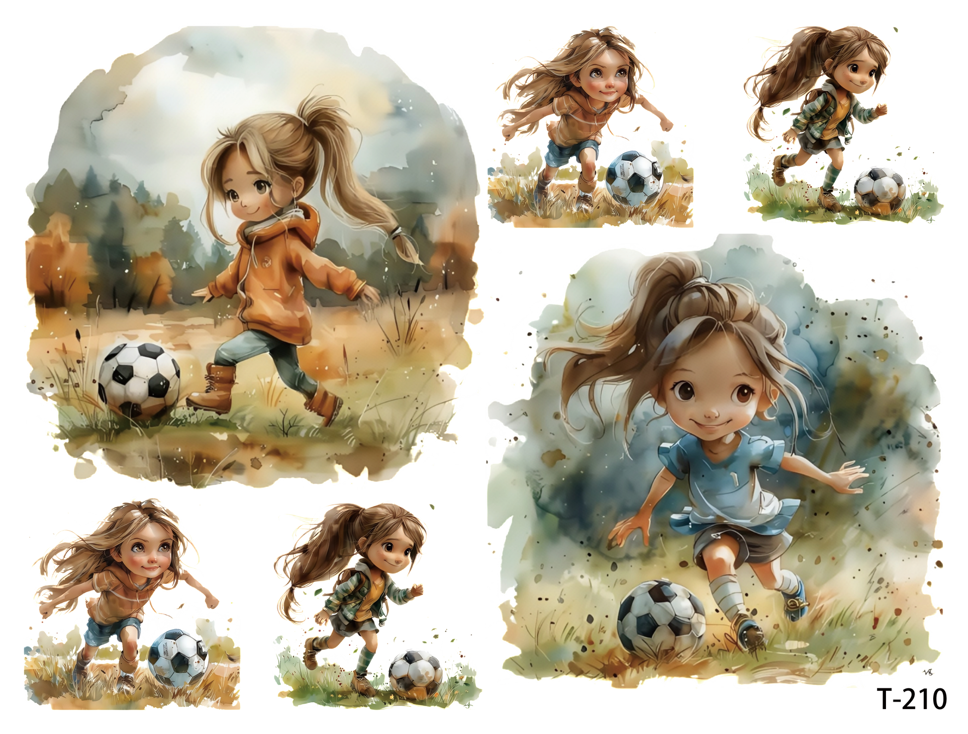T201-T210 3D pre-cut embossed sticker 1pcs(4.92*3.74 inch) T210