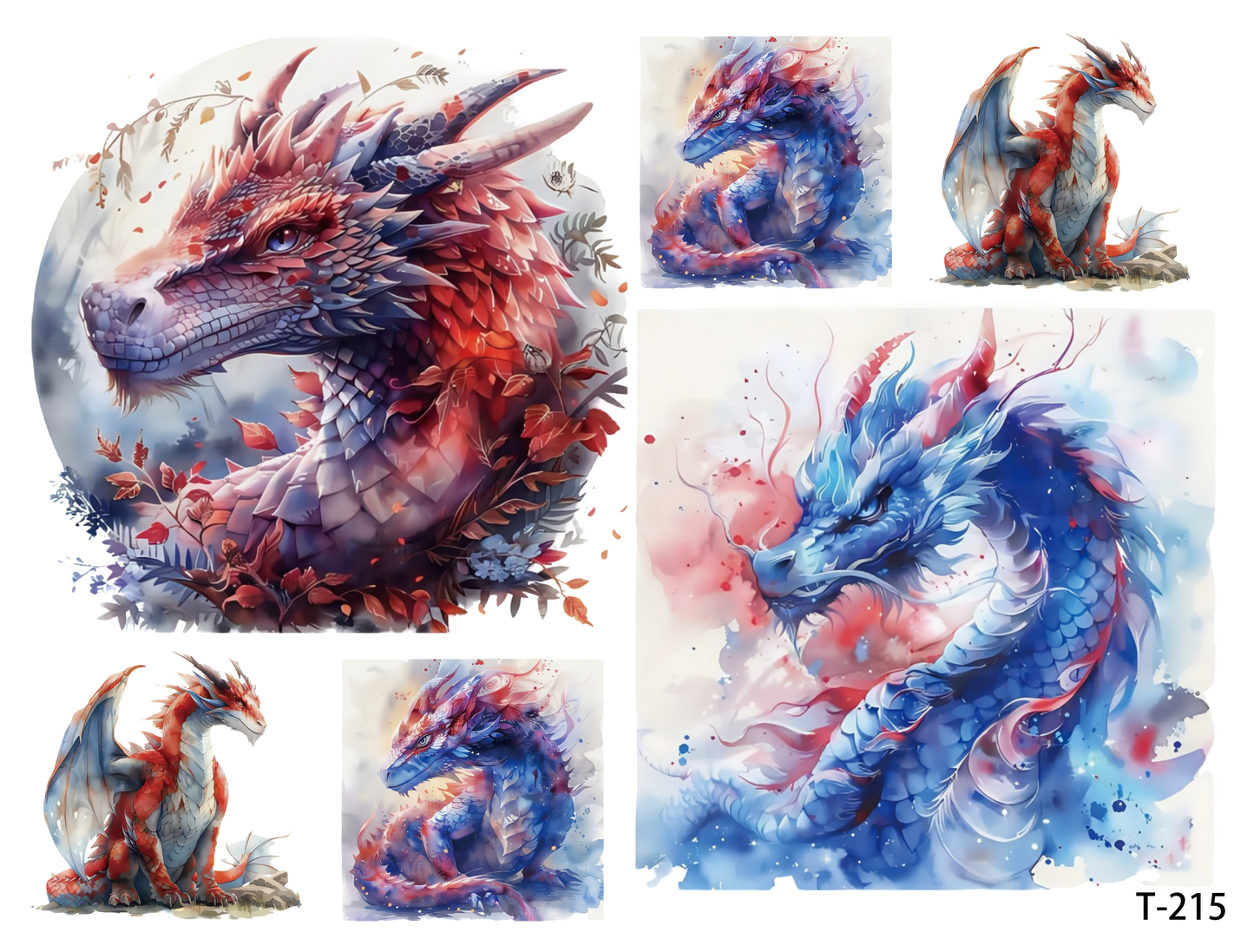 T211-T220 3D pre-cut embossed sticker 1pcs(4.92*3.74 inch) T215