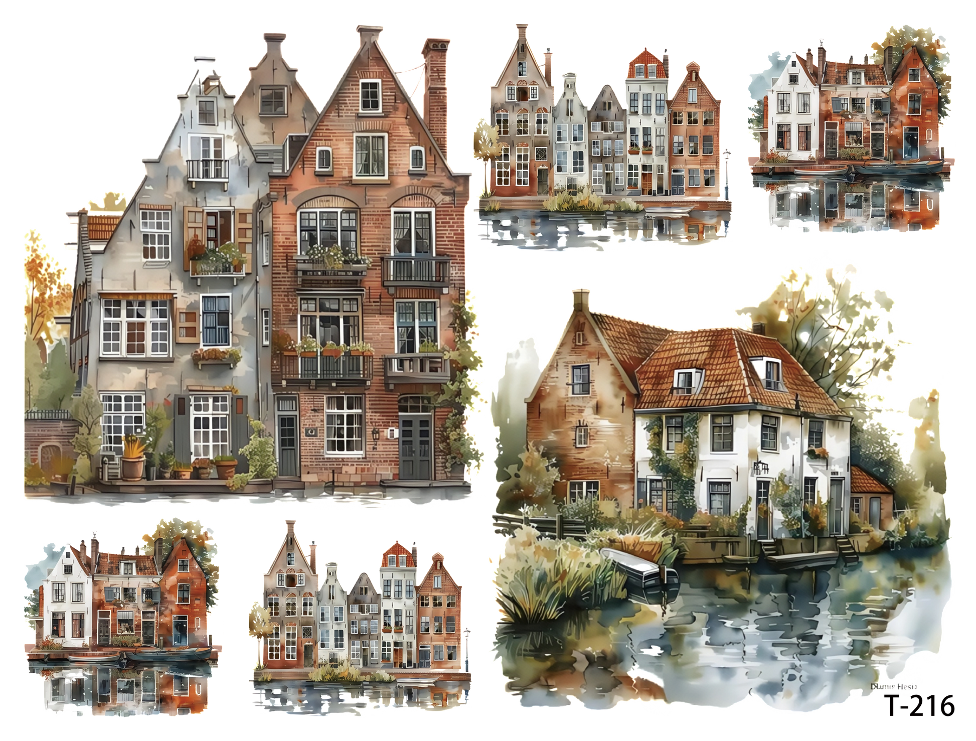 T211-T220 3D pre-cut embossed sticker 1pcs(4.92*3.74 inch) T216
