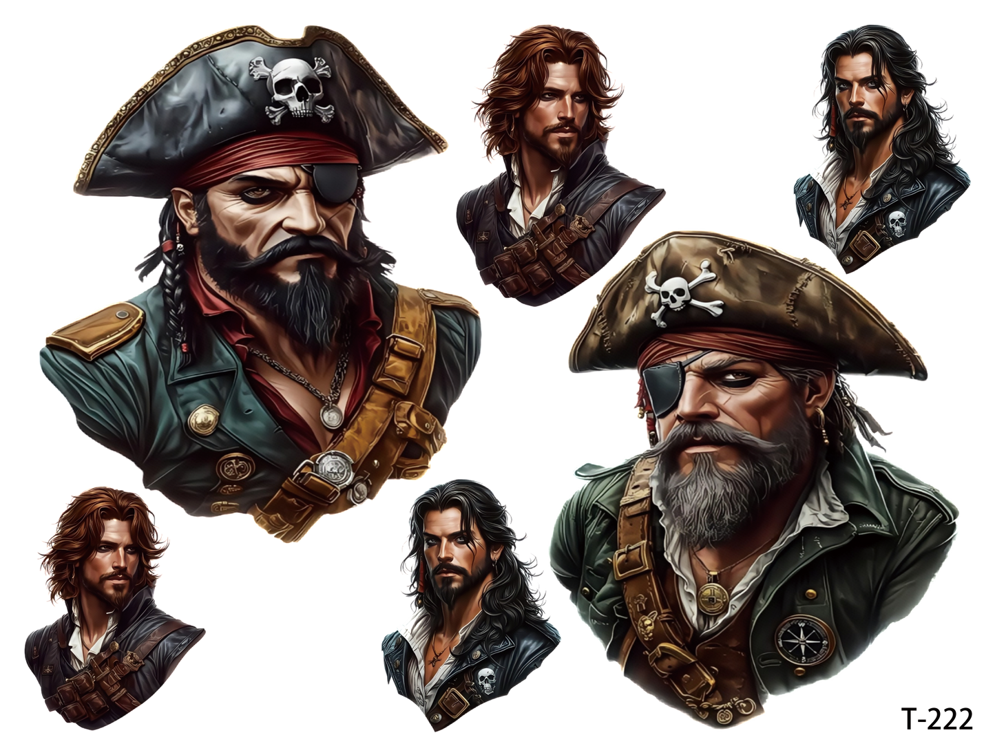 T221-T230 3D pre-cut embossed sticker 1pcs(4.92*3.74 inch) T222