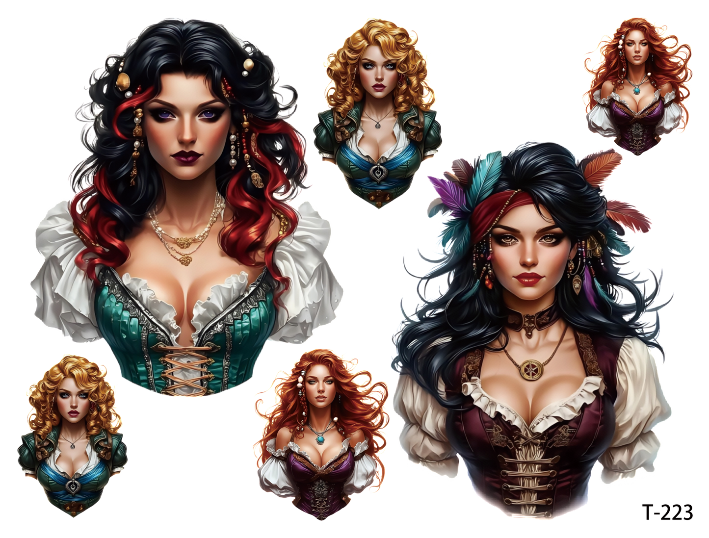 T221-T230 3D pre-cut embossed sticker 1pcs(4.92*3.74 inch) T223