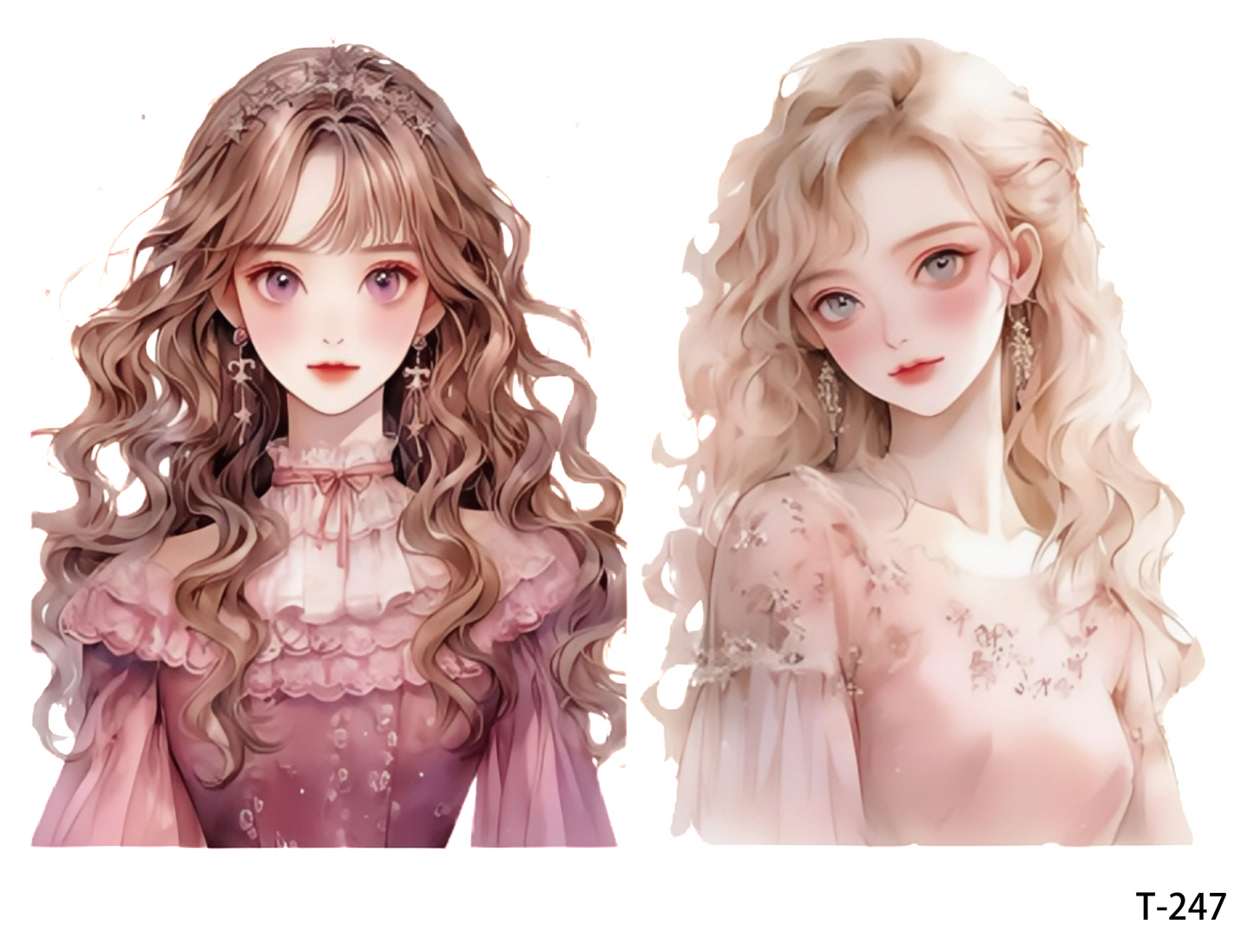 T241-T250 3D pre-cut embossed sticker 1pcs(4.92*3.74 inch) T247