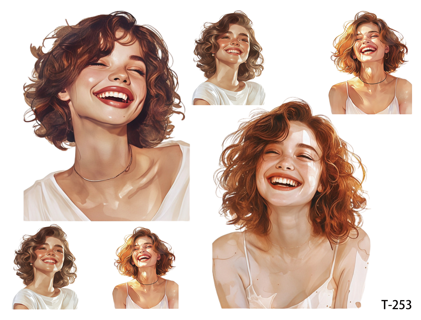 T251-T260 3D pre-cut embossed sticker 1pcs(4.92*3.74 inch) T253