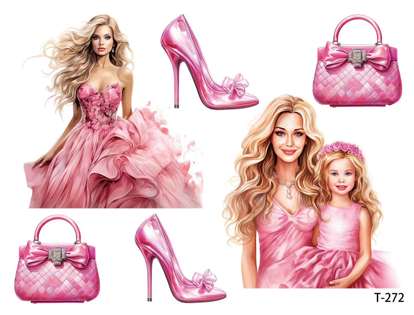 T271-T280 3D pre-cut embossed sticker 1pcs(4.92*3.74 inch) T272