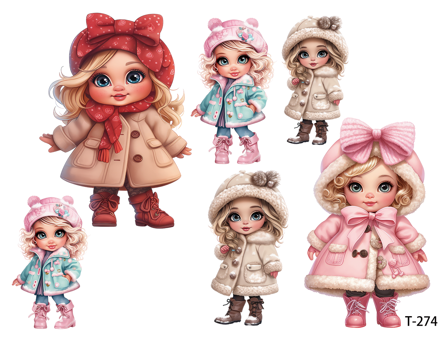 T271-T280 3D pre-cut embossed sticker 1pcs(4.92*3.74 inch) T274