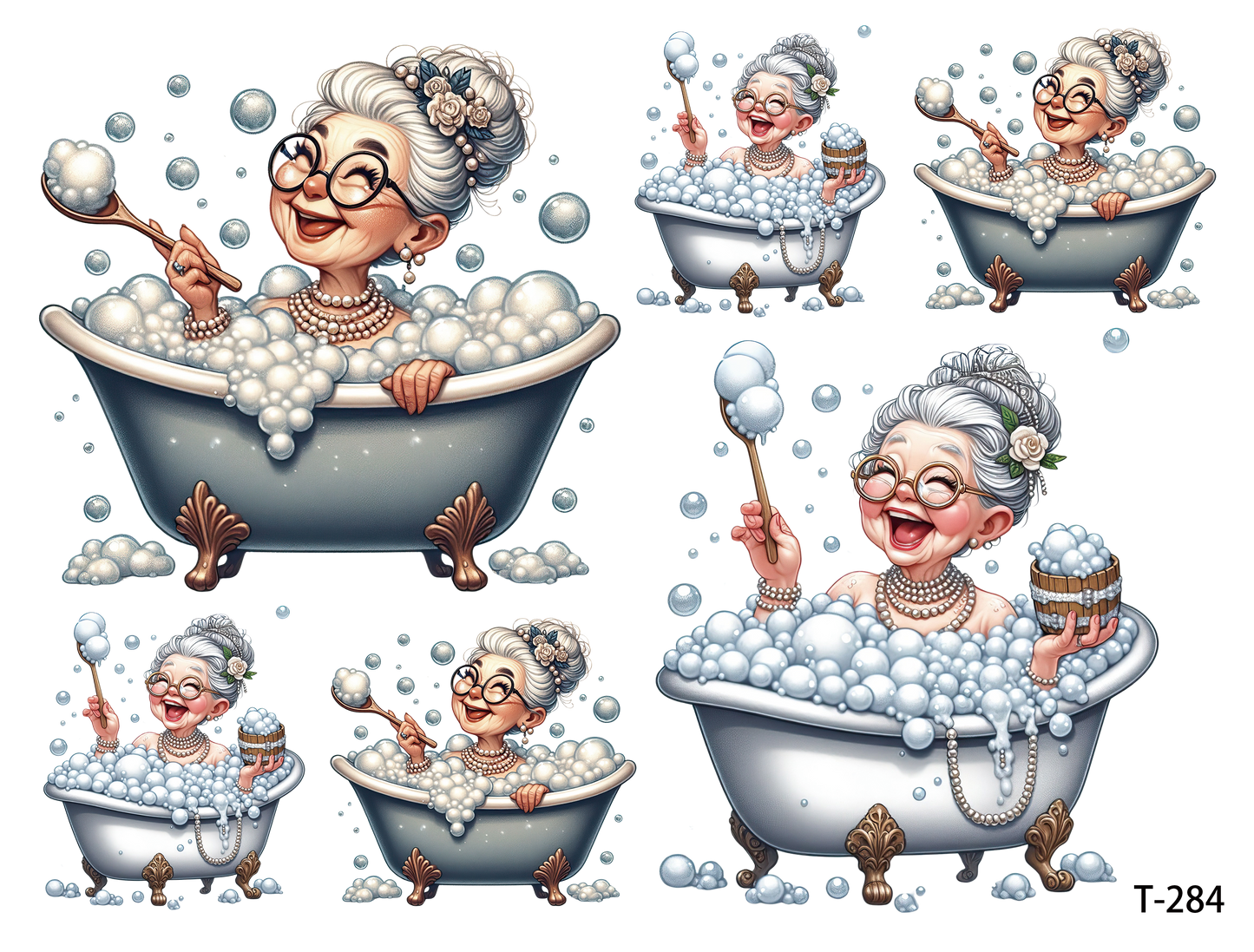 T281-T290 3D pre-cut embossed sticker 1pcs(4.92*3.74 inch) T284