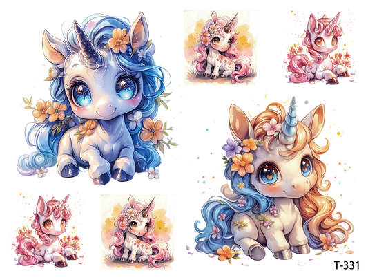 T331-T340 3D pre-cut embossed sticker 1pcs(4.92*3.74 inch) T331
