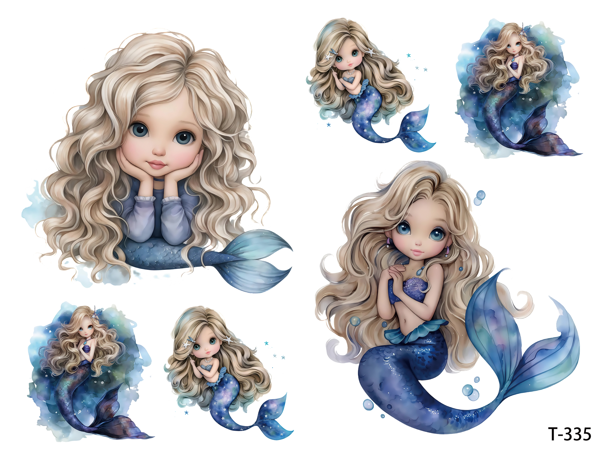 T331-T340 3D pre-cut embossed sticker 1pcs(4.92*3.74 inch) T335