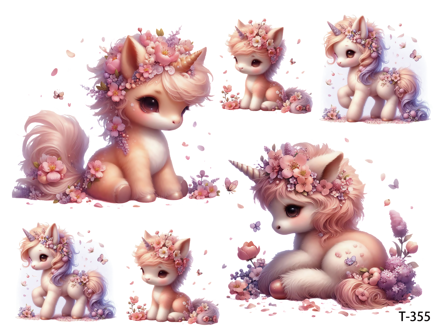 T351-T360 3D pre-cut embossed sticker 1pcs(4.92*3.74 inch) T355