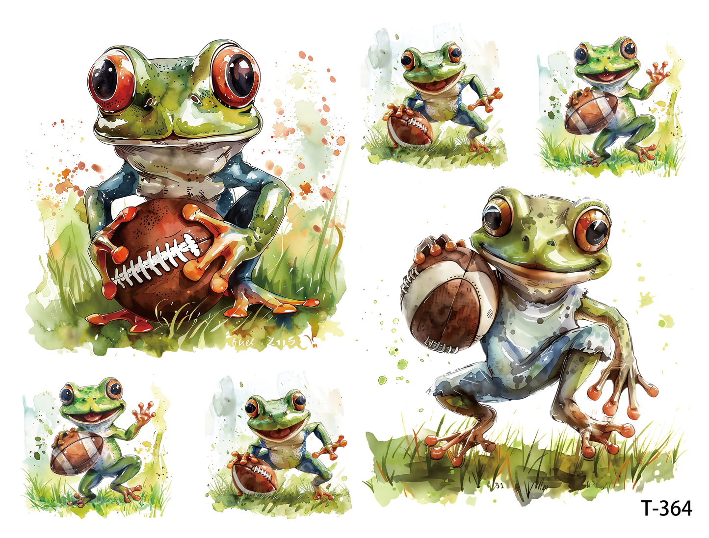 T361-T370 3D pre-cut embossed sticker 1pcs(4.92*3.74 inch) T364