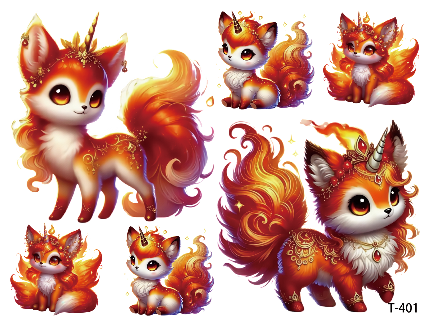 T401-T408 3D pre-cut embossed sticker 1pcs(4.92*3.74 inch) T401