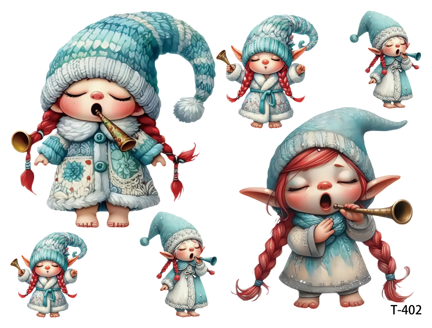 T401-T408 3D pre-cut embossed sticker 1pcs(4.92*3.74 inch) T402