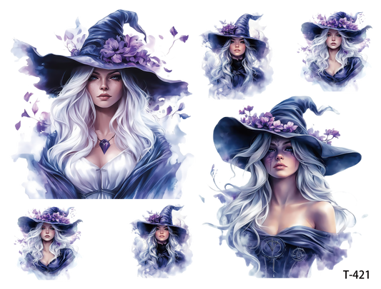 T421-T430 3D pre-cut embossed sticker 1pcs(4.92*3.74 inch) T421