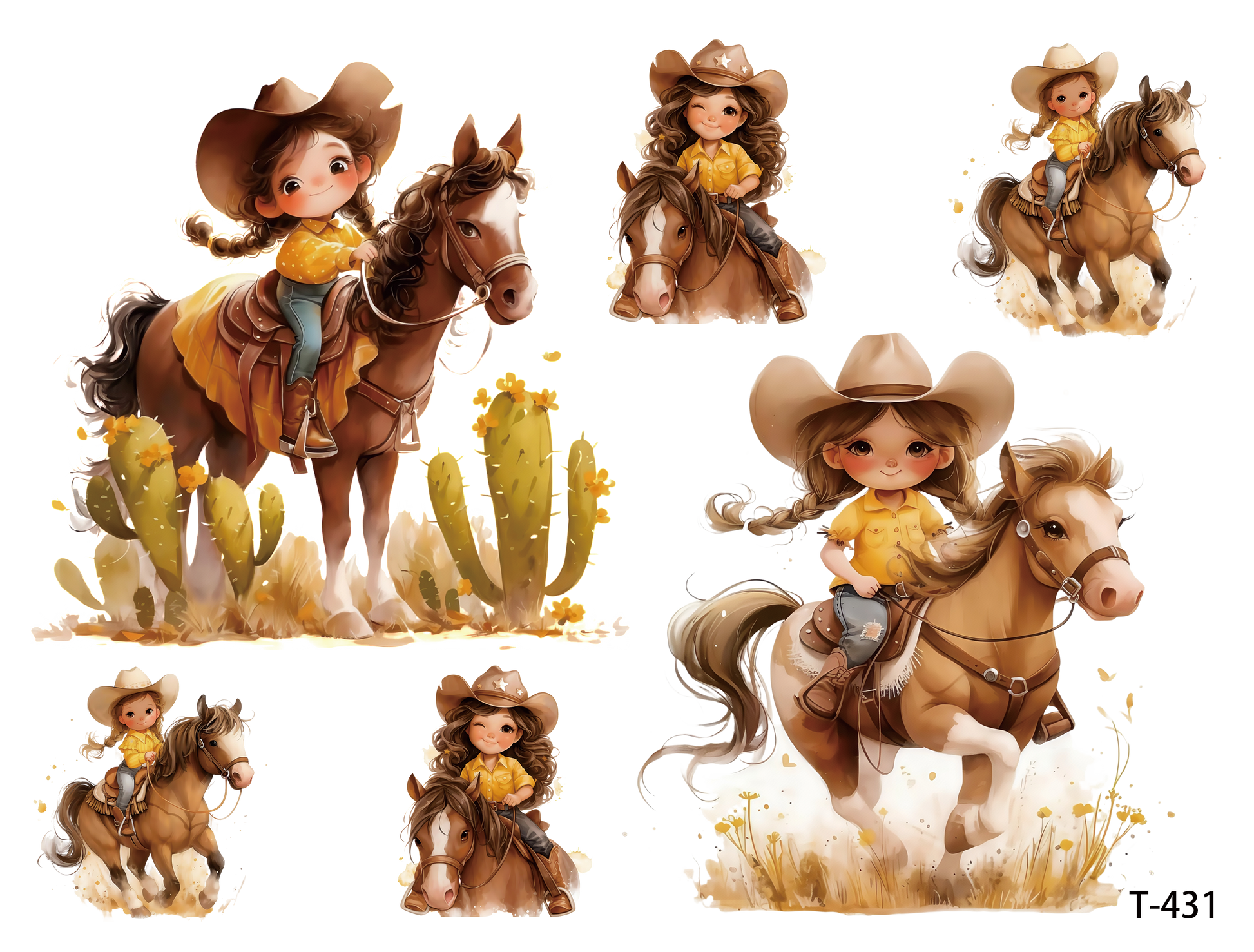 T431-T440 3D pre-cut embossed sticker 1pcs(4.92*3.74 inch) T431