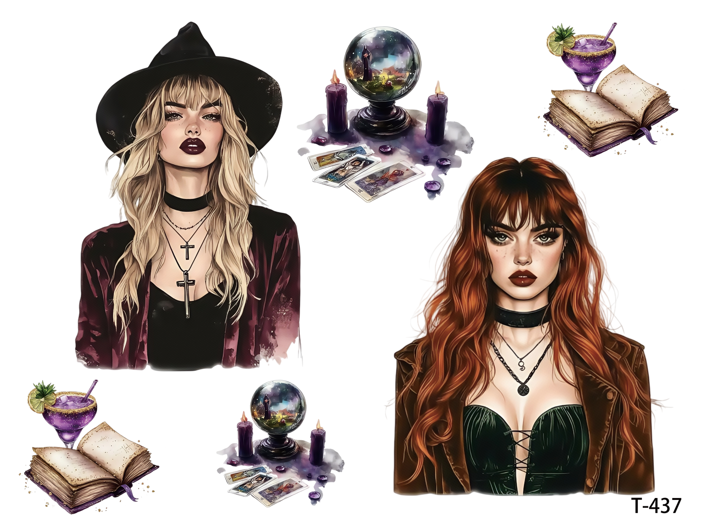 T431-T440 3D pre-cut embossed sticker 1pcs(4.92*3.74 inch) T437