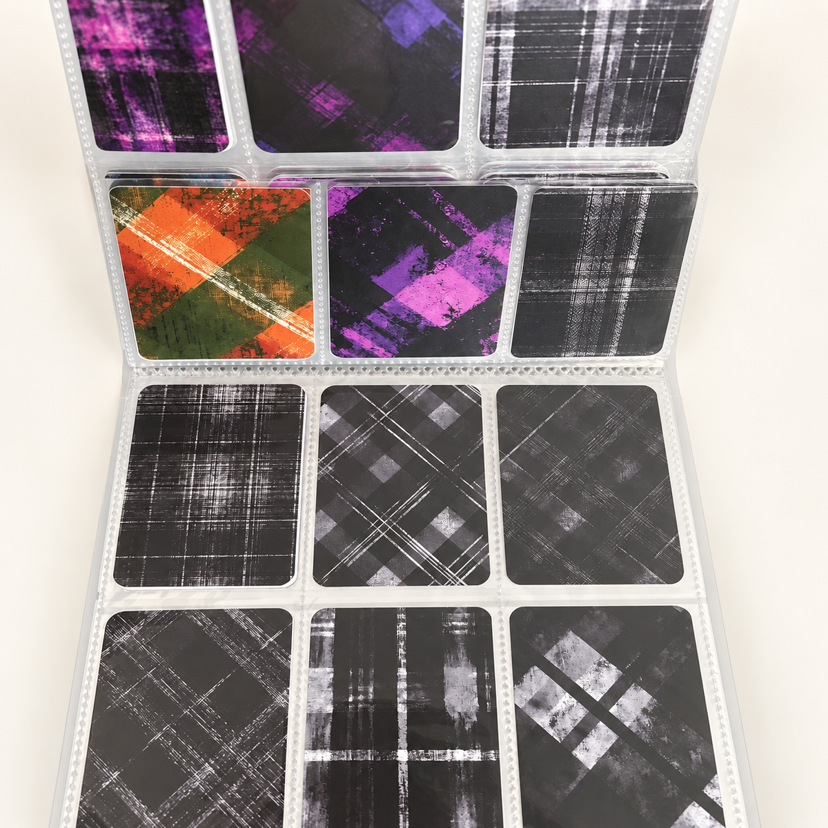 Colorful colors background ATC cards bundle