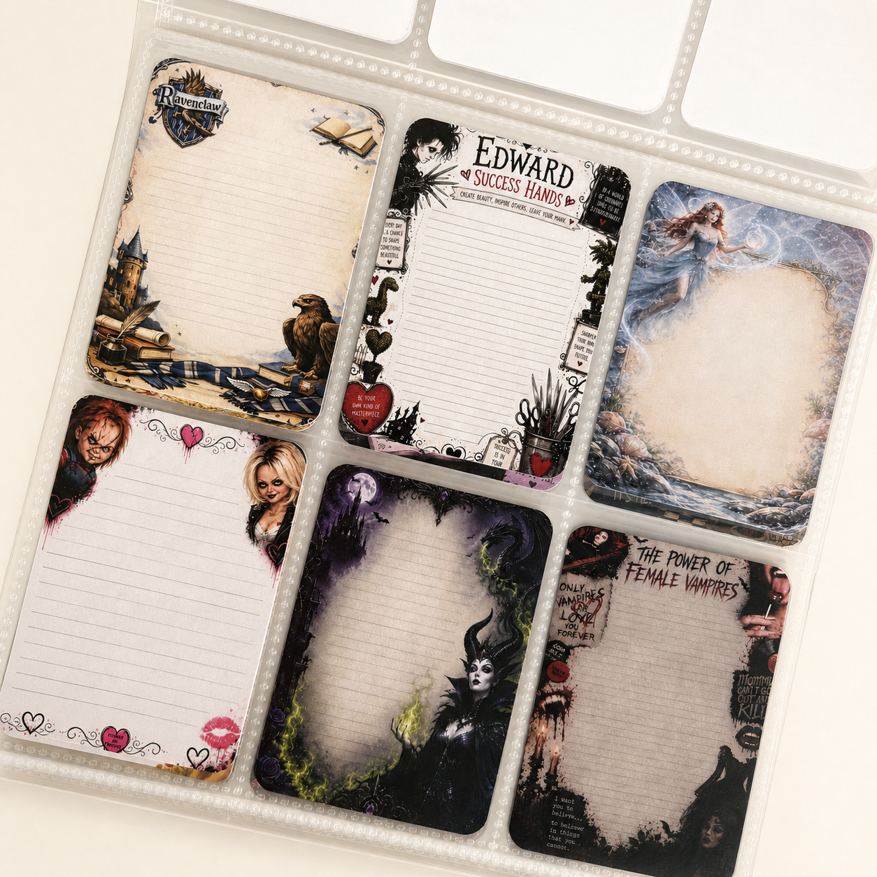 Background Paper / ATC cards/tape