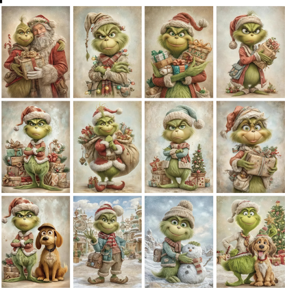 X08 PET background sticker junk journal, scrapbooking,bullet journal, card making 1pack 24 pcs (pattern size 6.4*8.7 cm)