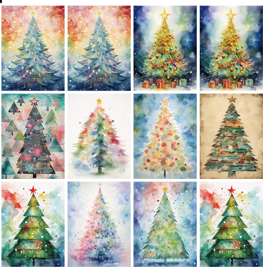 X10 PET background sticker junk journal, scrapbooking,bullet journal, card making 1pack 24 pcs (pattern size 6.4*8.7 cm)